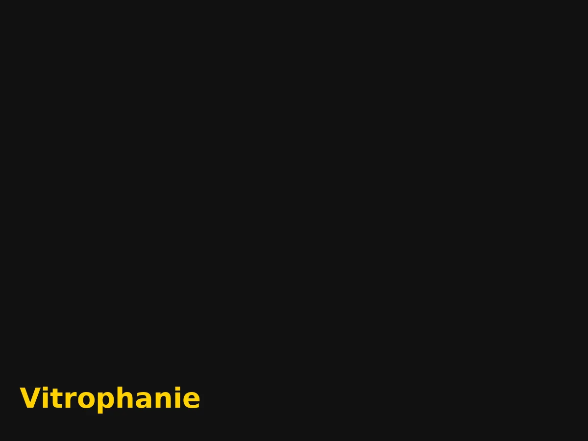 Vitrophanie