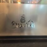 dépoli ( sablé ) sur vitre